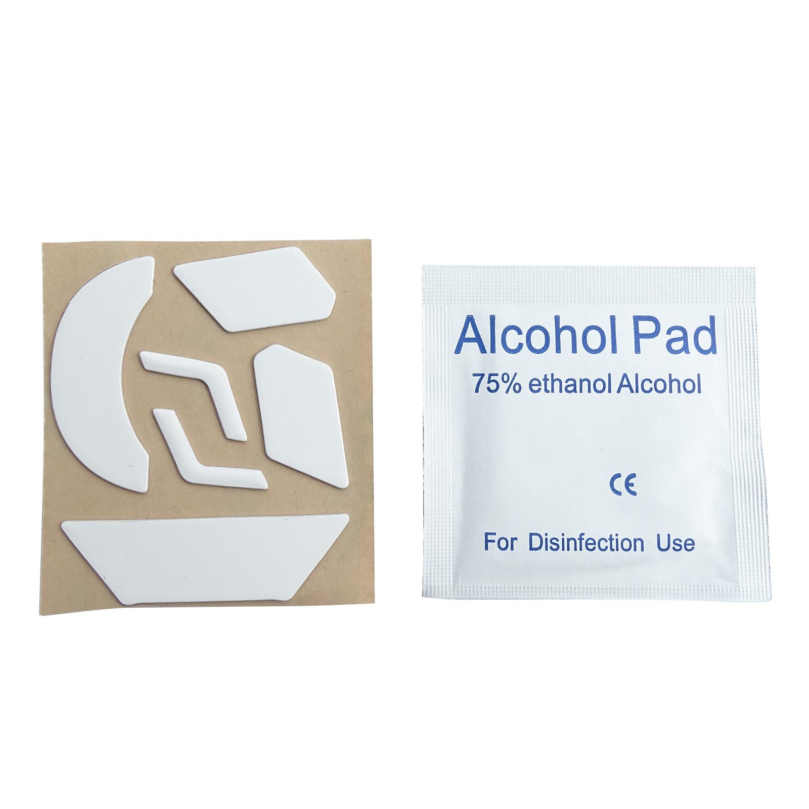 

1 комплект толщиной 0,6 мм сменные белые изогнутые ножки для мыши, коньки для мыши G903, аксессуары для мыши