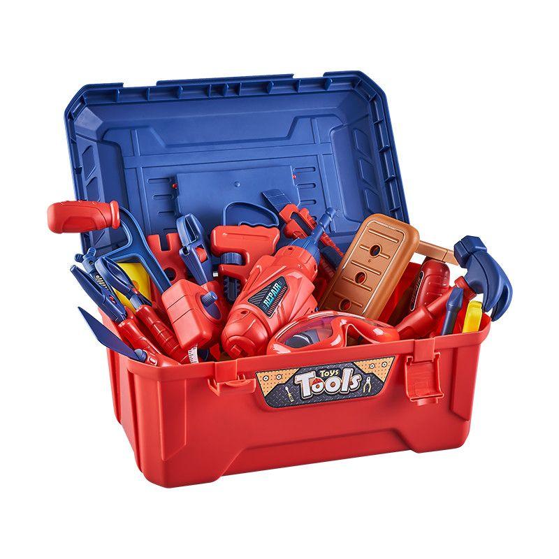 Children Toolbox Toy Boy Simulation Maintenance Electric Drill Platform Repair Baby Screw Assembly