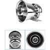 1pc Stainless Steel Alarm Horn Siren 12V 200W Speaker Super Loud Alarme Horn Car Train Truck Motorbike Electronic Claxon Horns