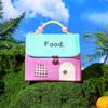Non Food Contact Adorable House Shaped Insulated Lunch Bag Portable,Large Capacity with Aluminum Foil Lining, Easy to Clean, Vibrant Colors