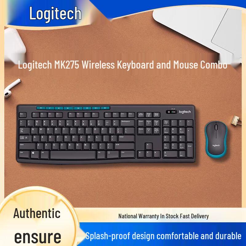 

Logitech MK275 Wireless Keyboard and Mouse Combo