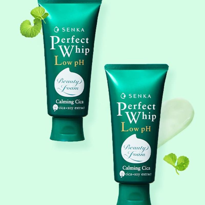 [Senka] Perfect Whip Low pH Calming Cica 100g x 2