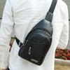 Men'S Crossbody Bags Men'S Chest Bag Designer Messenger Bag Leather Shoulder Bags Diagonal Package Large Capacity Bag For Travel