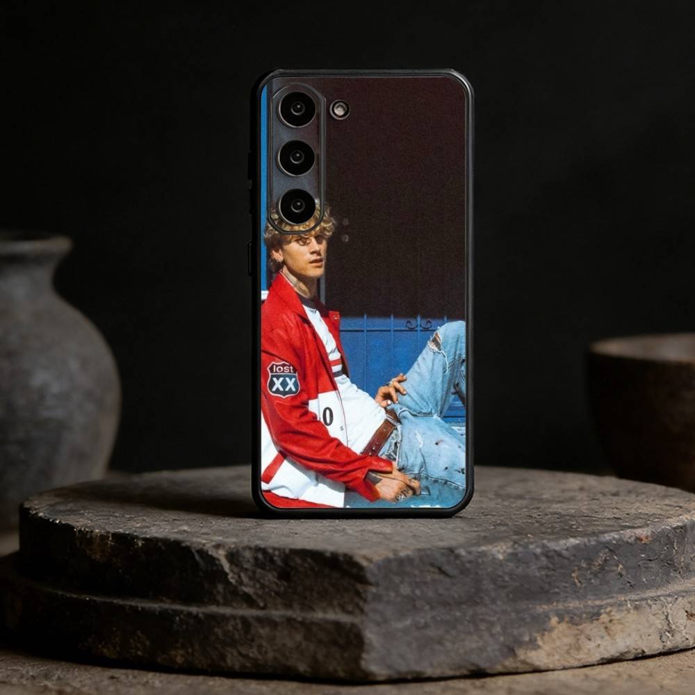 MGK LOST A-AMERICANA Phone Case For Samsung Galaxy A91,80,73,72 ,71,53,52,32 ,31,22,21s,20,Soft Black Case