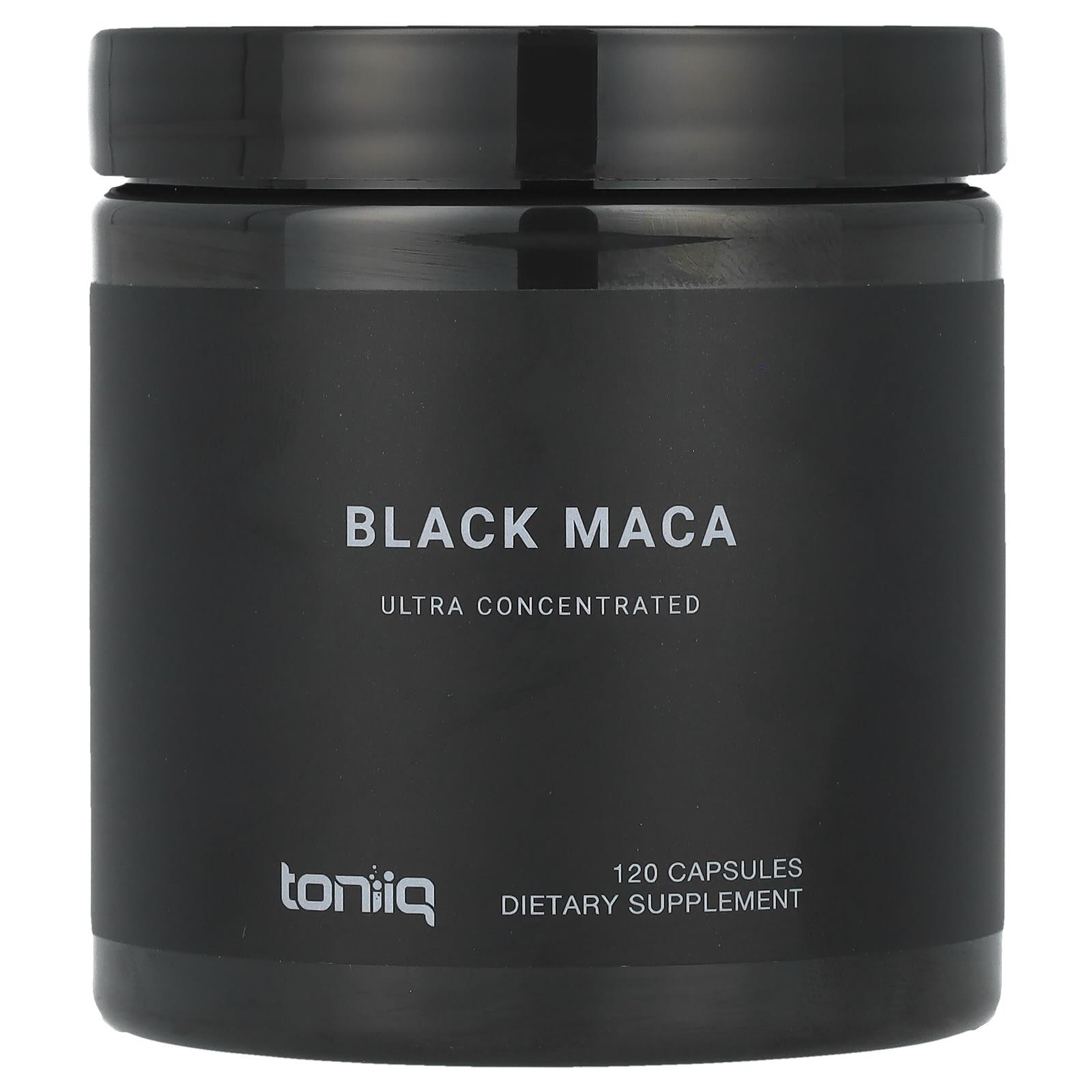 

Toniiq, black maca, 120 capsules