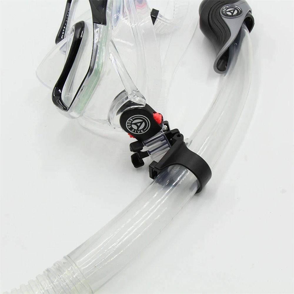 Plastic Clip Breathing Tube Holder Snorkel Keeper Diving Snorkel Buckle Snorkel Mask Retainer