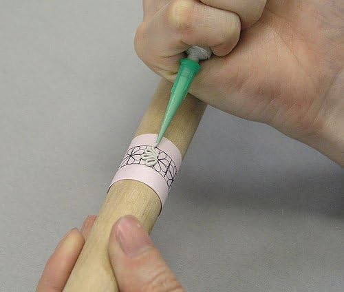 Aida Chemical Industry ART CLAY Art Clay Silver Syringe Type 10g (with 1 Nozzle) A-0280