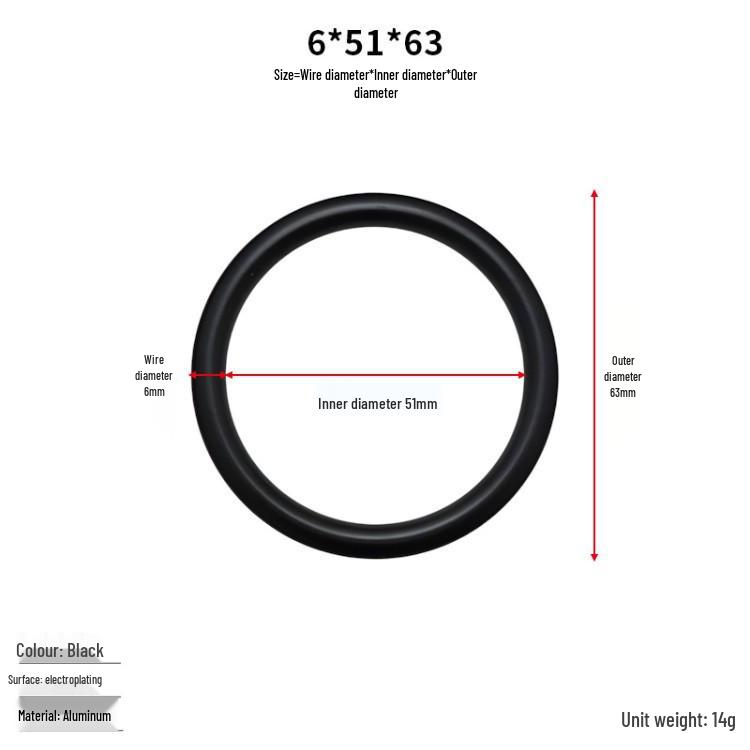 Seamless Aluminum Alloy Rings for Baby Slings