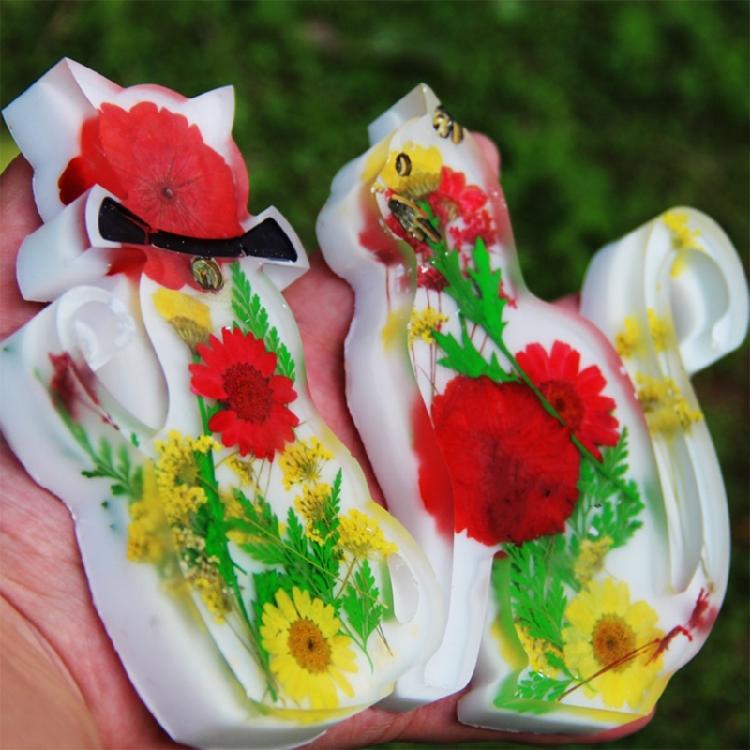 Cat Shaped Silicone Crafts Moulds Figurine Mold Suitable for Figurine Ornament