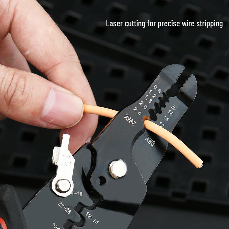 Deli 7-inch Multi-function Wire Stripper (2-Pack)