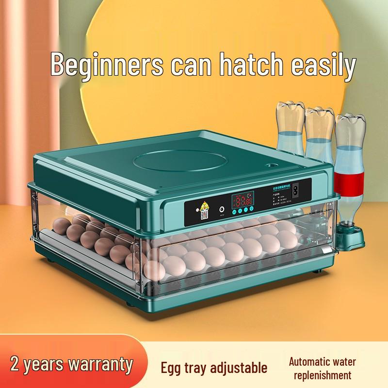 Compact Intelligent Egg Incubator for Home - Automatic for Chicken, Duck, Goose Eggs