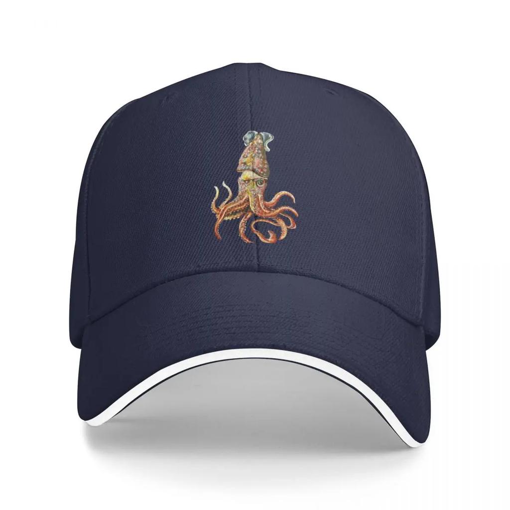 Squid Baseball Cap cute Horse Hat Ladies Unisex's