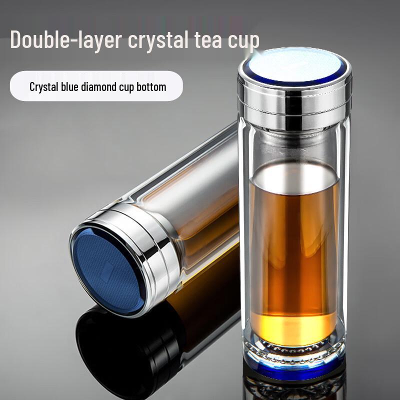 Borosilicate Double-Wall Tea Infuser Bottle