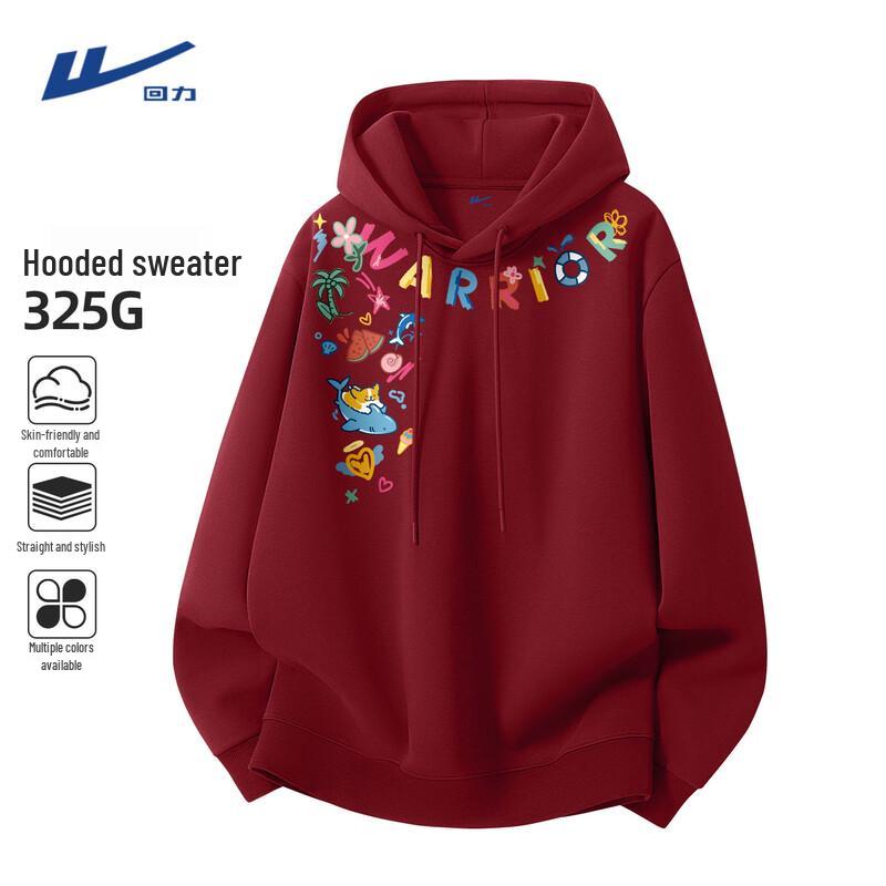 Warrior Unisex Heavyweight Hooded Sweatshirt L