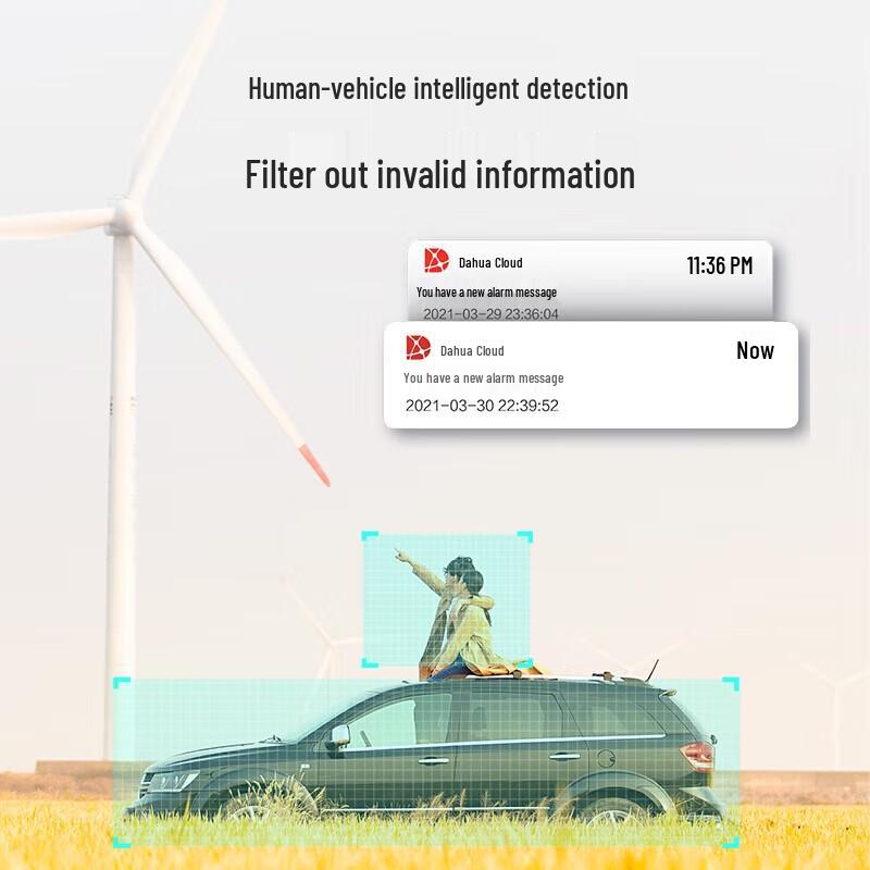 Dahua 4G Solar Dual-Lens PTZ Security Camera CN plug (adapter included)