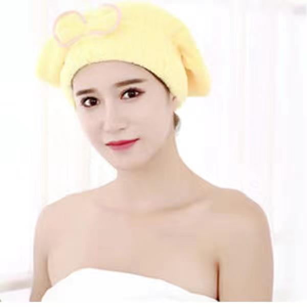 Cheap 4 Colors Microfiber Solid Quickly Dry Hair Hat Hair Turban Women