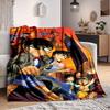 1pc Detective Conan Soft & Warm Flannel Blanket, Multi-Purpose Throw Blanket for Couch, Sofa, Office, Bed, Camping, Travel