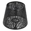 Lamp Shade with Pattern of Trees Barrel Metal Lampshade Light Shade for Table Lamp Floor Light Cafe Living Room Restaurant