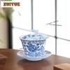 180ml Farbiges Emaille Kristallglas Gaiwan Kreative Teekanne Teeschale Mit Deckel Set Teezubereitung Abdeckung Schale Trinkgeschirr Verzierungen