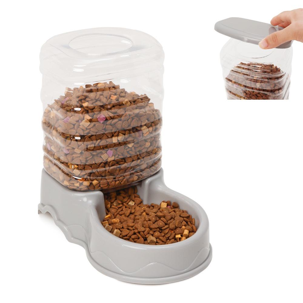New For Dog Water Drinking Cat Feeding Pet Feeder Drinking Bowl Dog Food Dispenser Corner Dog Bowl
