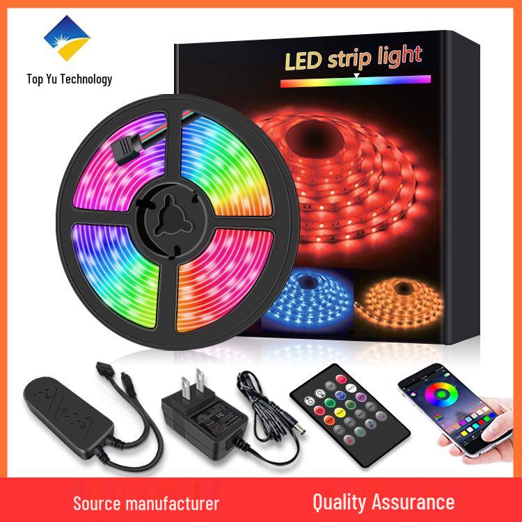 LED Neon Light Strip, Remote & App Controlled, IP65 Flexible 24V RGB