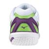 Mizuno Wave Fang PRO Badminton Shoes, White/Green/Purple, Size 29.0 cm, 2E