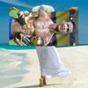 Ronaldo Portugal Football Legend Beach Towel Beach Portable For Travel Outdoor Pool Towel Seaside Swim Comfort Outdoor Picnic Beach Mat