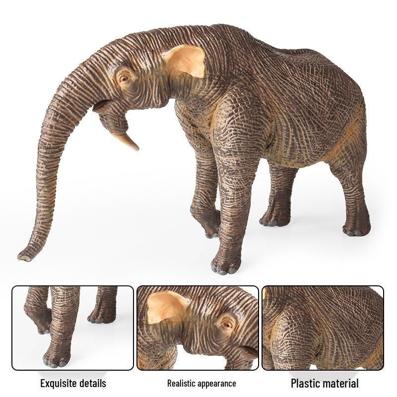 Large Elephant Jurassic Animal Model - Children's Toy Display Collection