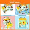 Wooden Fishing Matching Puzzle Game Car For Toddler Brain Development Educational Toy
