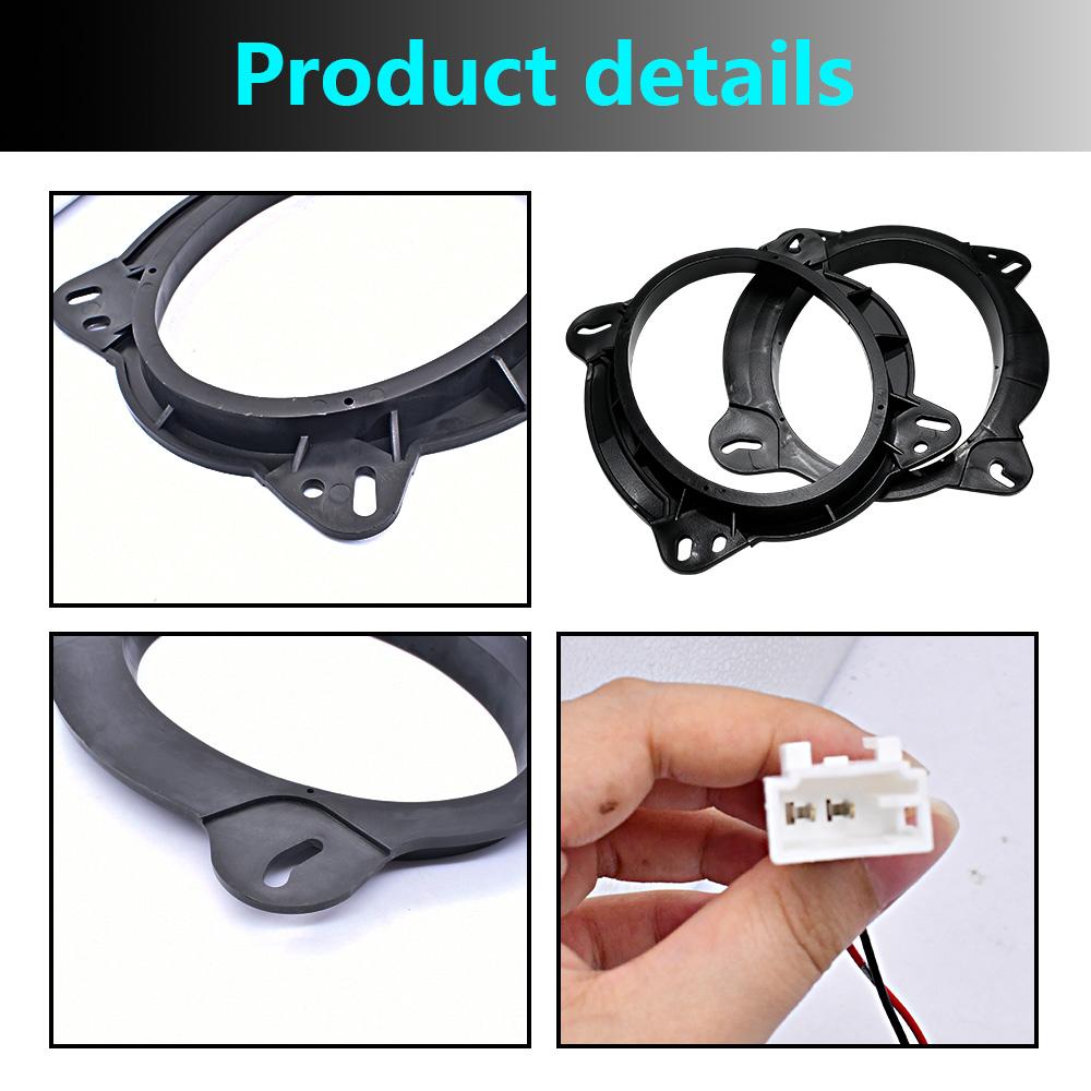 6" X 9" Speaker Adapter Spacers for Toyota 4Runner Avalon Camry FJ Cruiser Highlander Prius Tacoma Lexus CT GC LS Adaptor Frame