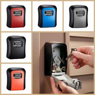 Scatola portachiavi con password digitale montata a parete, serratura a chiave con password intelligente, senza chiave, per esterni