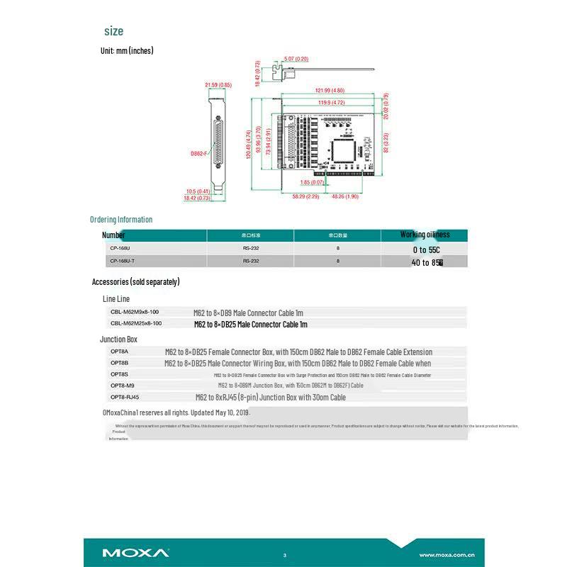 

Wanlan MOXACP-168U Serial Port Server Expansion Card