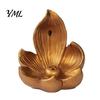 Backflow Incense Cones Lotus Burner Holder, Resin Cone Diffuser, Desktop Spiritual Home Decor Aromatherapy Holder for Yoga Meditation Tea Room Bedroom
