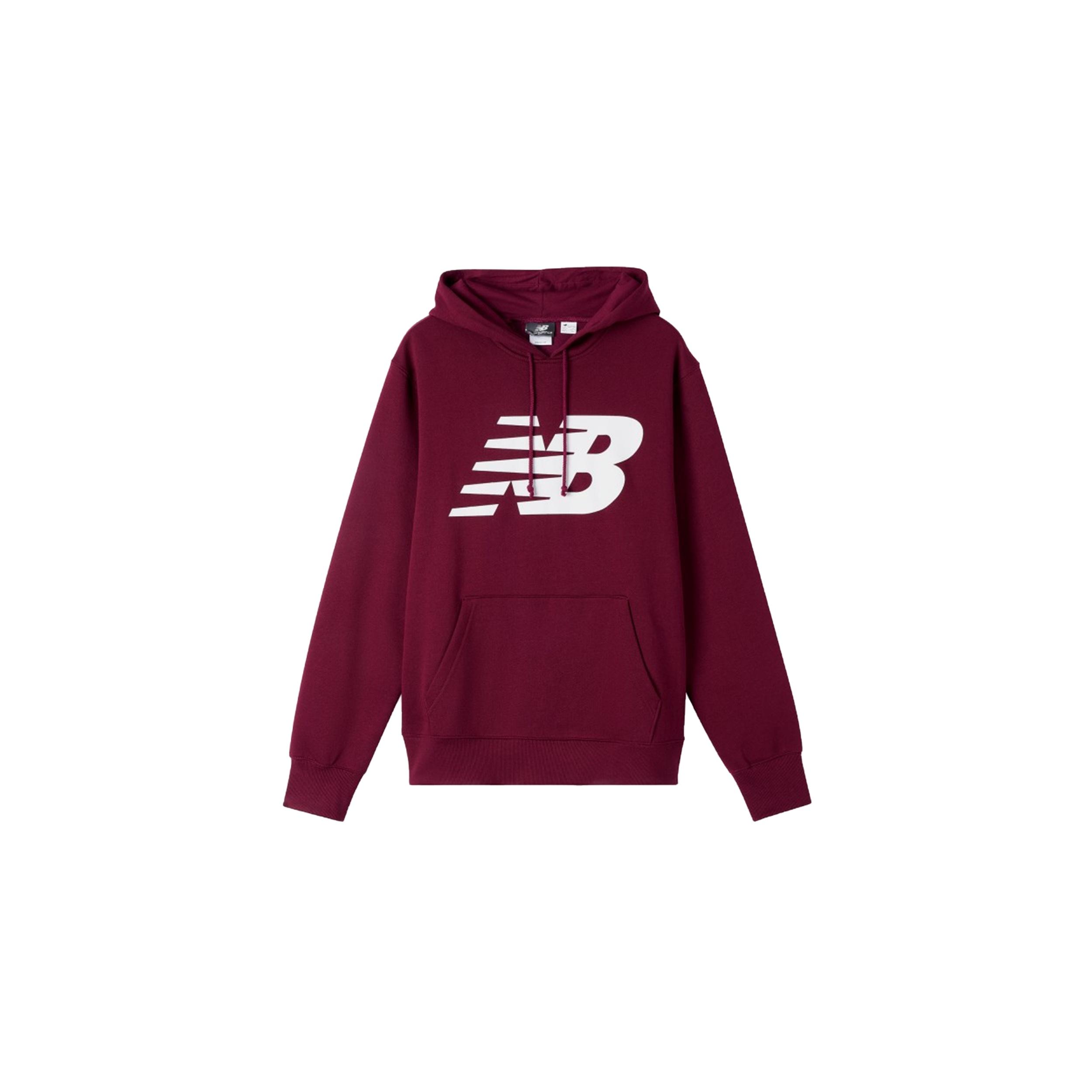 New Balance Big logo Printed Sweatshirt Asia Sizing Burgundy Men s MT83982SDR XXL
