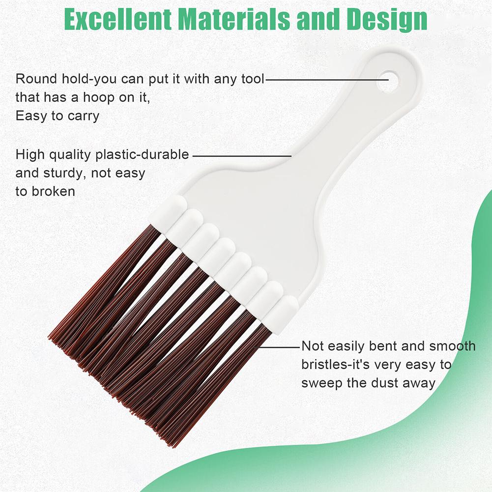 5pcs Air Conditioner Fin Cleaner Set 3 Different Condenser Fin Straightener 2 Different Condenser Brush Clean Set