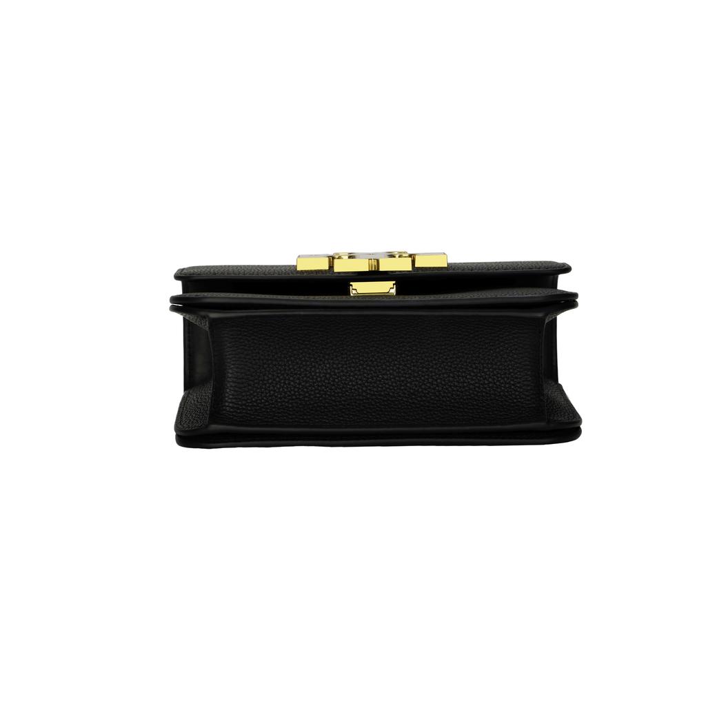Tory Burch Eleanor Double T Logo Flap Magnetic Closure Crossbody Shoulder Bag Women Bags Black 155671-001