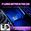 New Car USB Ambient Light Mini LED Decorative Atmosphere Lamps for Auto Interior Environment Light Auto Reading Lamp Plug Play