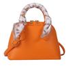 Chic Korean Style Retro Shell Handbag Versatile Crossbody Bag In Classic Black