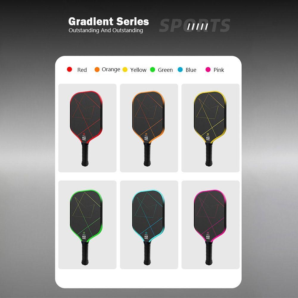 Frosted Surface Pickleball Paddle T700 Carbon Fiber Pickle Ball Paddle  Professional