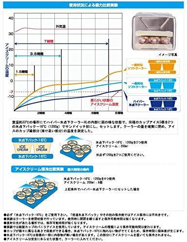 Logos Hyper Subzero Cooler XL Ice Pack 1200g 2 pieces 81670090 81660611 Bag Tote Type & GT-16℃/Hard