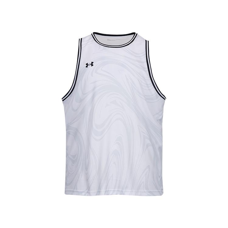 

Under Armour Дышащий Быстросохнущий Удобный Спортивный Жилет Без Рукавов Унисекс Топы Белый 25500128-100