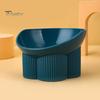 Macaron Color Pet Bowl Dog Cat with Raised Stand Food Water Feeder Protect Cervical Vertebra Backflow Prevention Elevated