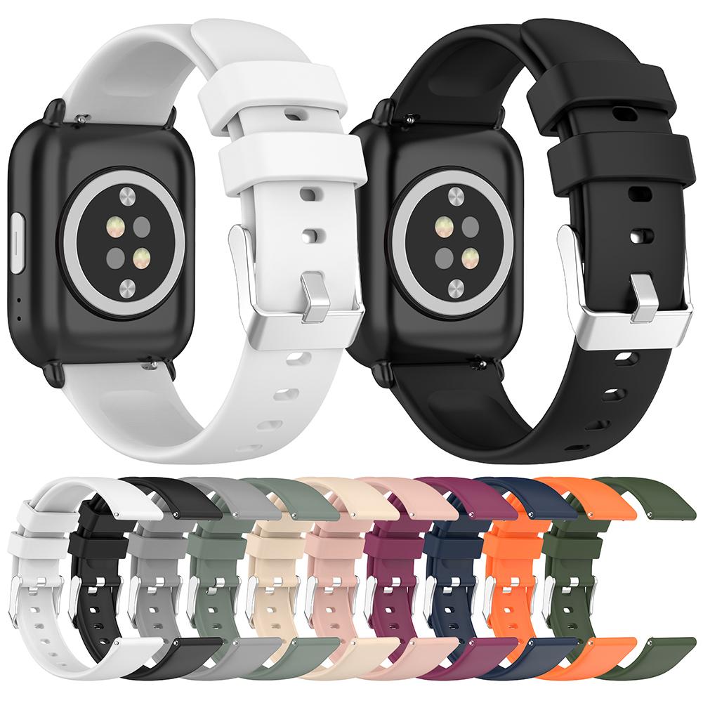 20mm Smart Watch Band Soft Silicone Designer Band Silicone Band for Huami Amazfit GTS 4/2 Mini GTS 3 2e for Huami Amazfit Active