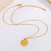 Stylish Colorfast Gold-Plated Titanium Steel Necklace