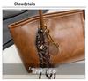 2025 New Women's Autumn/Winter Retro Textured Shoulder Handbag Tote