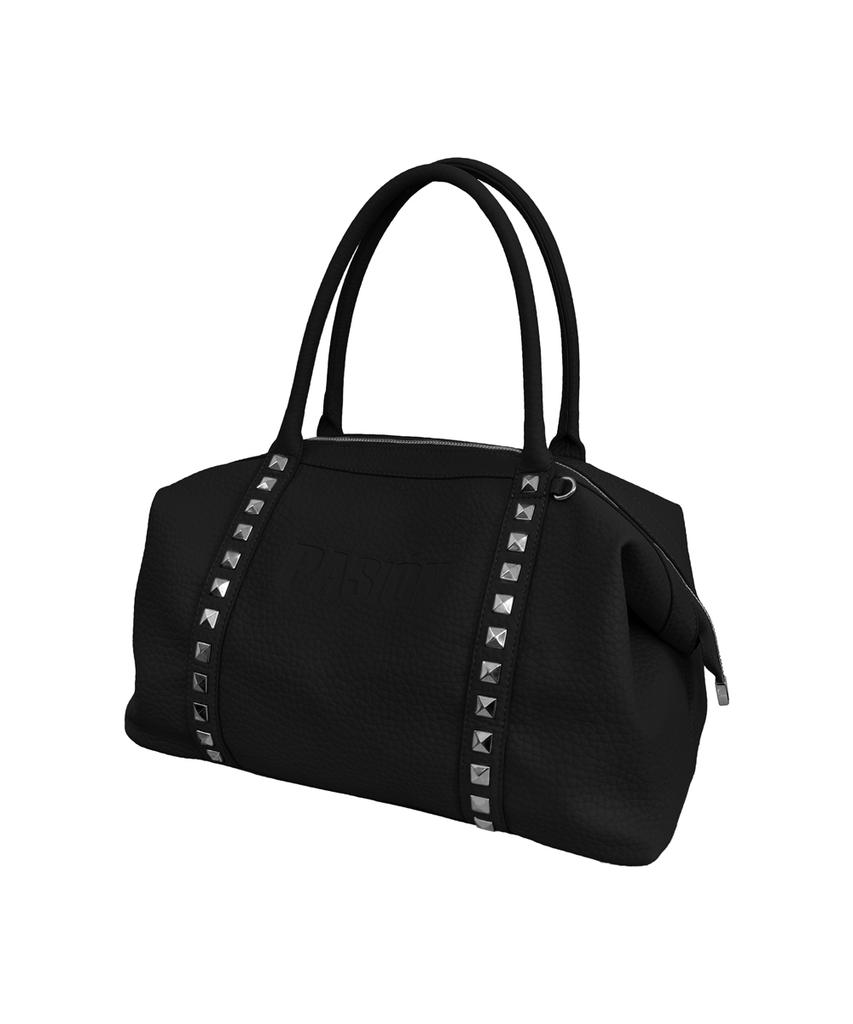 Pasion Stud Crush Bag_ Black