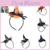 Tiara Chapéu de Bruxa Halloween Abóbora Aro de Cabelo Teia de Aranha Adereços Festa a Fantasia