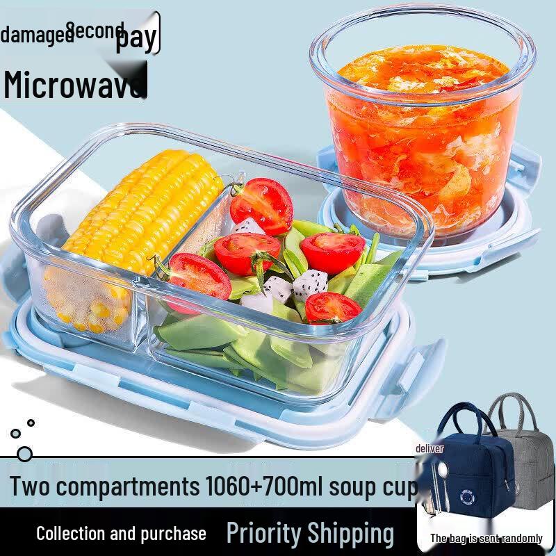 Microwavable Glass Lunch Box