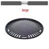 Round Stainless Steel Charcoal Grill for Home and Commercial Use - Japanese Yakiniku Style, Enclosed Design for Tea Boiling