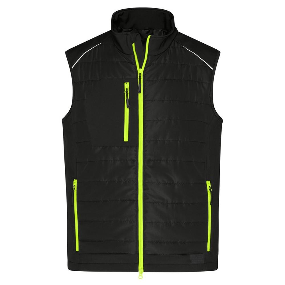 James and Nicholson Mens Hybrid Gilet
